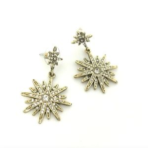 Stella & Ruby Snowflake Earrings